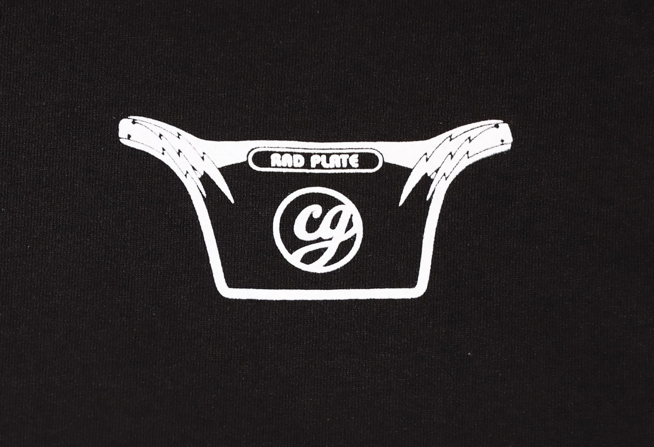 City Grounds CG X SE Rad Plate Logo T-Shirt - Image 4