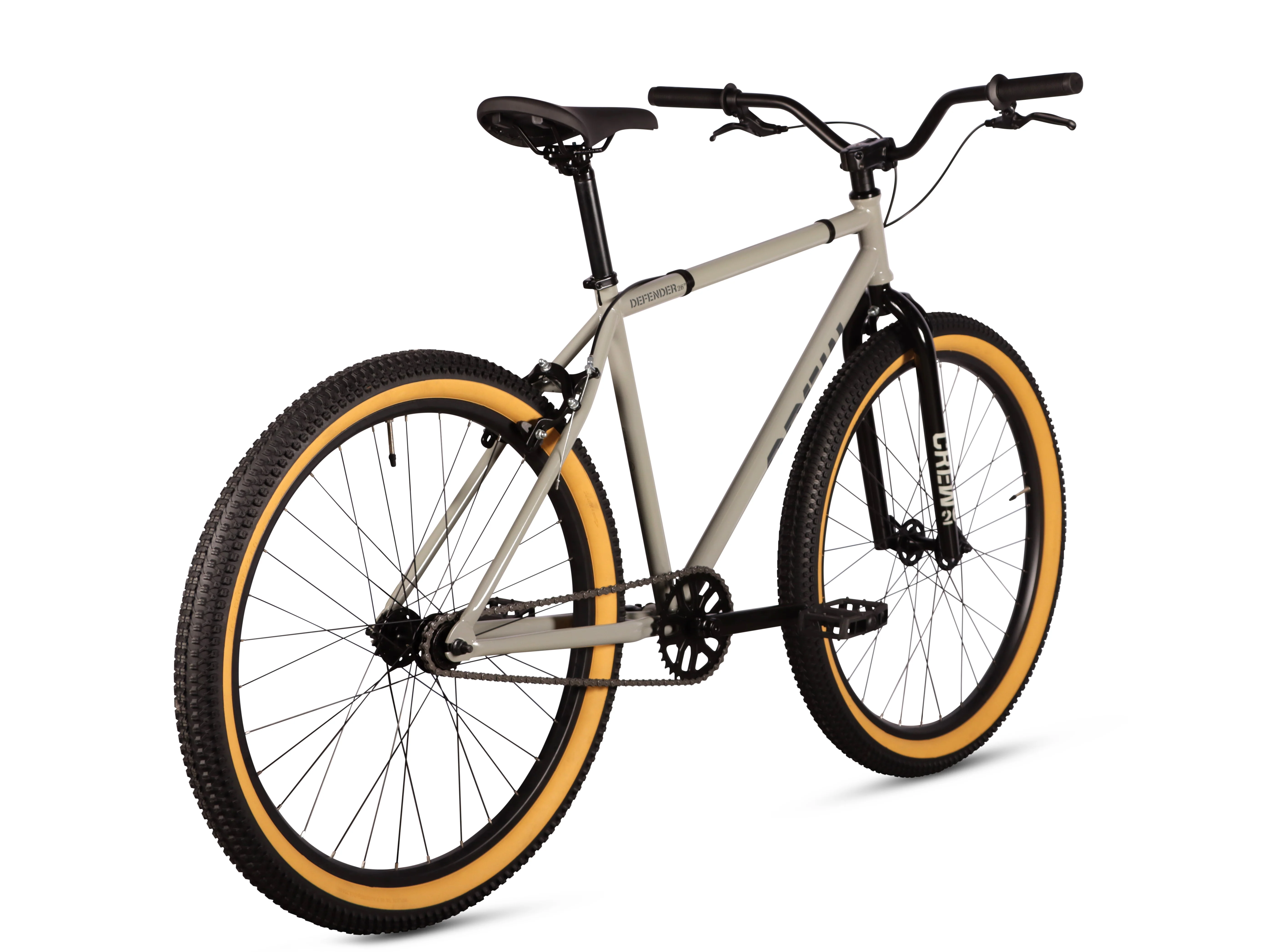 Crew Bike Co Defender 26" Fixed Gear Single Speed Bike - Image 10