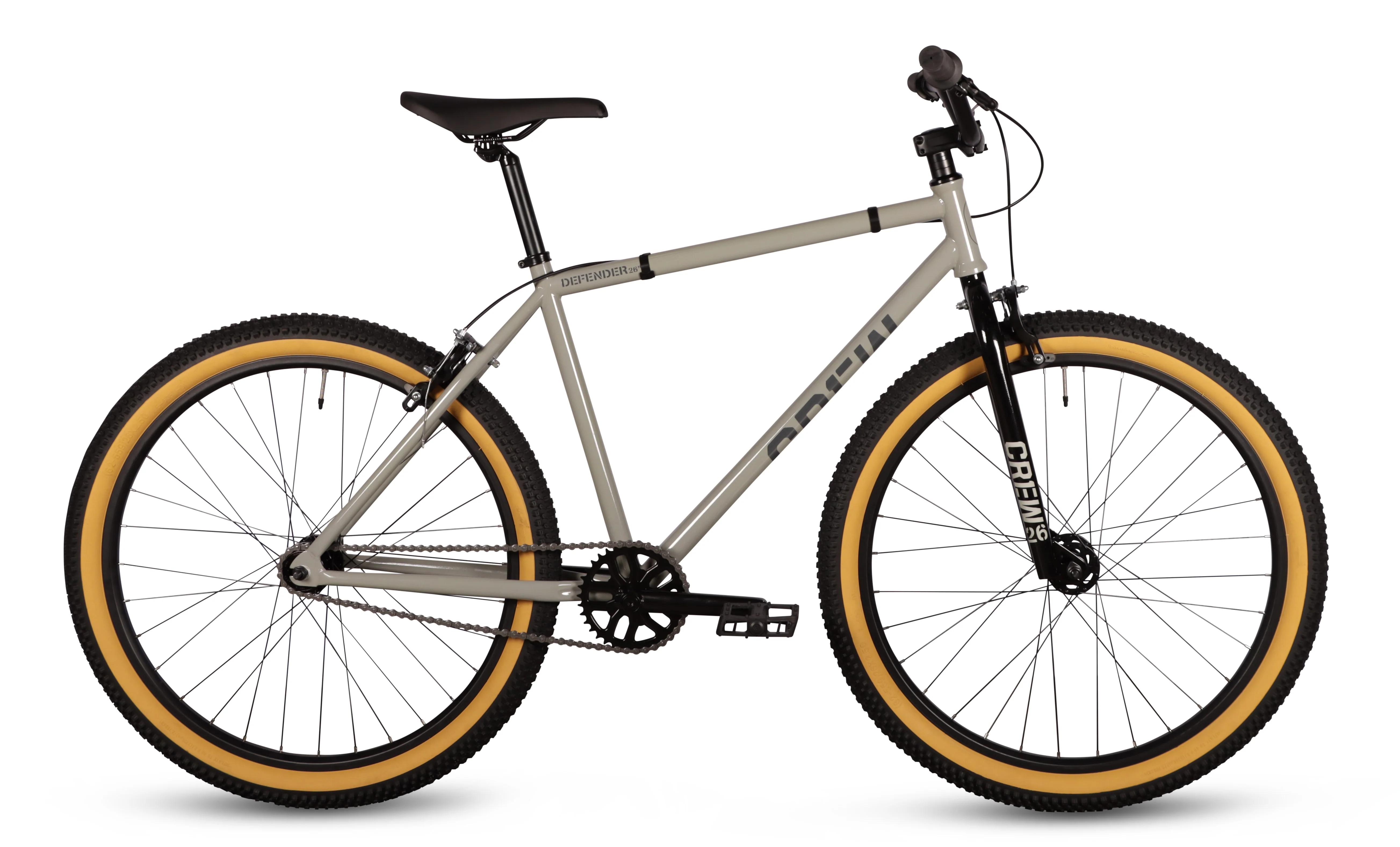 Crew Bike Co Defender 26" Fixed Gear Single Speed Bike - Image 8