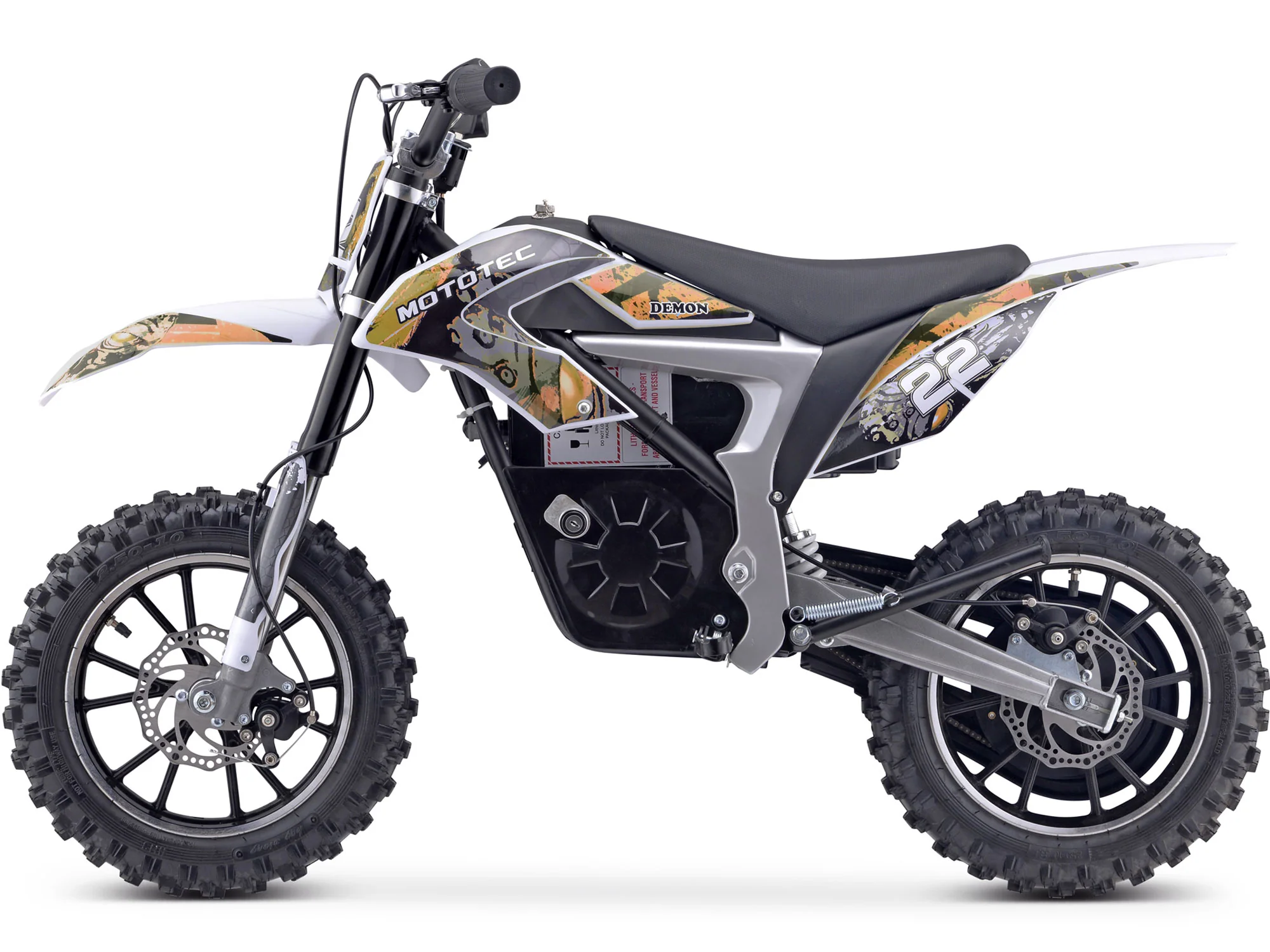 MotoTec 36v 790w Demon Electric Mini Moto - Image 3
