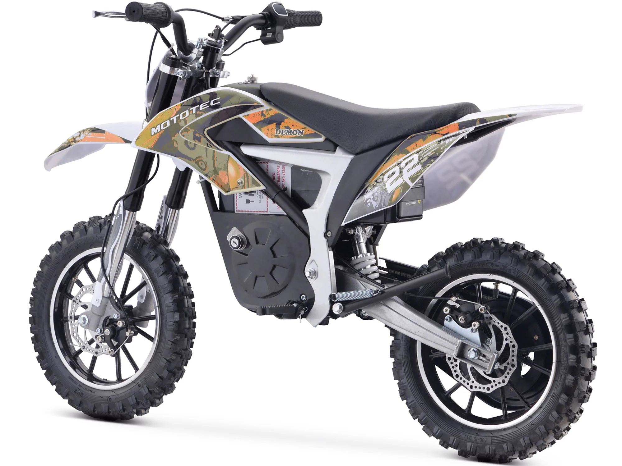MotoTec 36v 790w Demon Electric Mini Moto - Image 4
