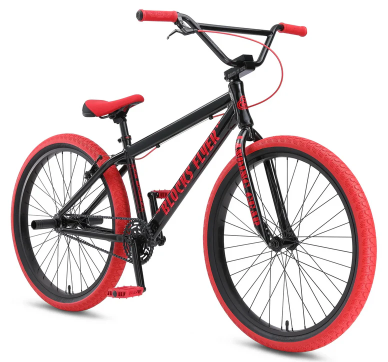 SE Bikes Blocks Flyer 26" Big Wheel BMX Bike - Image 4