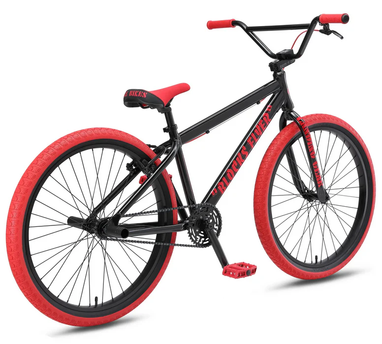 SE Bikes Blocks Flyer 26" Big Wheel BMX Bike - Image 5